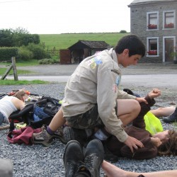 fotos kamp 2009-2010 jong-givers 512 - Scouts en Gidsen Zaventem 